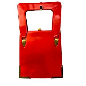 RARE Vintage “A Koro Collection” 1950’s Red Purse